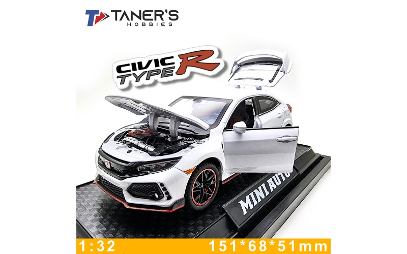 Diecast Mobil CIVIC Type R Miniatur Alloy Metal Model 1:32